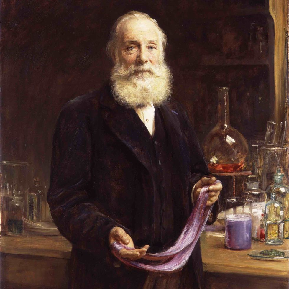 英國化學家威廉‧珀金（William Perkin）。