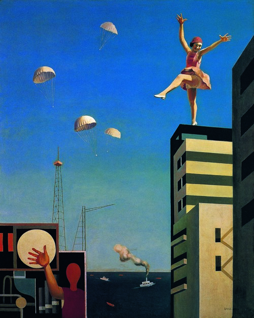 《日曜日式散步者》以大量的藝術作品呈現上世紀30年代超現實主義藝術氛圍。