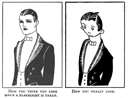 1921年愛荷華大學出版的諷刺雜誌《The Judge》插圖。