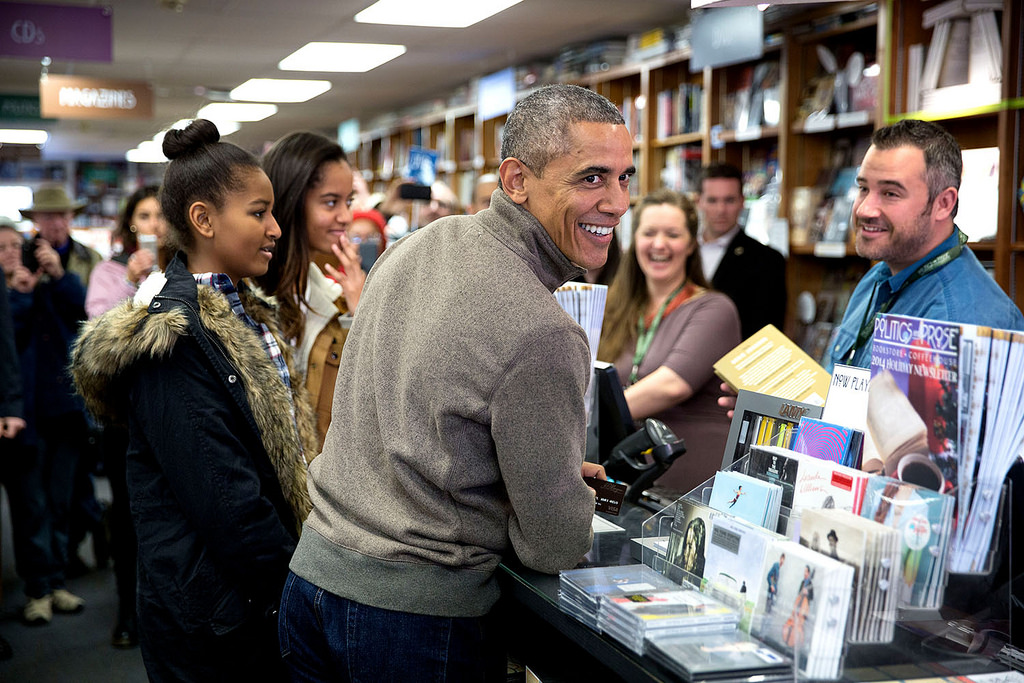 歐巴馬熱愛閱讀、談論書籍、與他人分享書單。