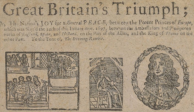 「統治者」在〈Great Britain’s Triumph〉很可能只是王權的象徵，不是特別代表哪個君主。