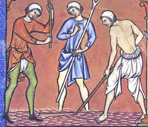中世紀的寬鬆襯褲（braies）。