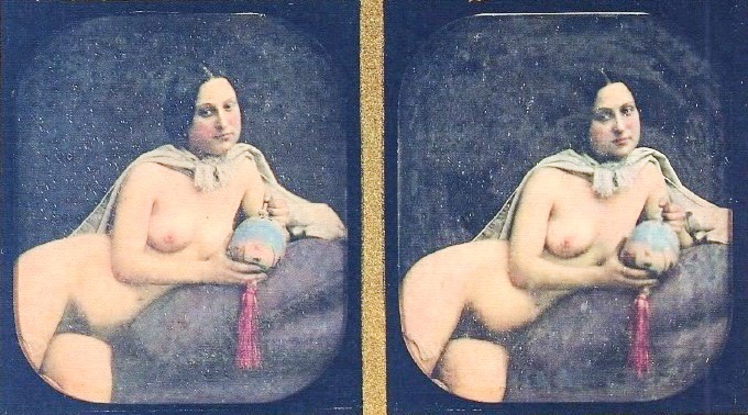 1850年代的情色攝影。